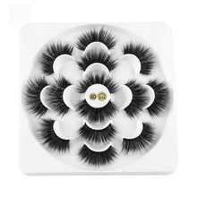 Load image into Gallery viewer, 7 Pairs 3D Mink Hair Eyelashes (25mm)
