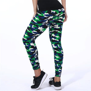 Camouflage Fitness Pant Leggings For Women