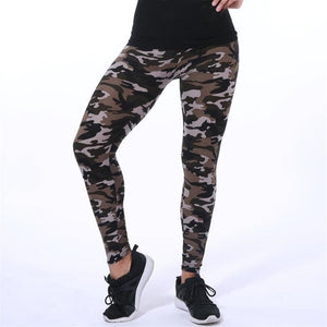 Camouflage Fitness Pant Leggings For Women