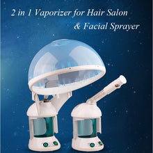 Load image into Gallery viewer, 3-n-1 Hair Steamer, Facial Sauna &amp; Aromatherapy Machine
