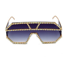 Load image into Gallery viewer, Rhinestone Women&#39;s Luxe Sunglasses
