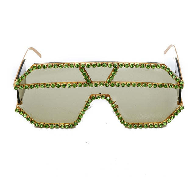 Rhinestone Women's Luxe Sunglasses