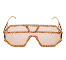 Load image into Gallery viewer, Rhinestone Women&#39;s Luxe Sunglasses

