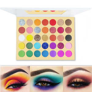 High Pigment Eyeshadow Palette 35 Colors