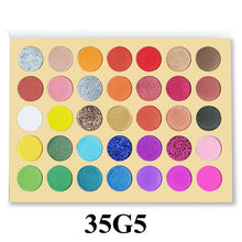 Load image into Gallery viewer, High Pigment Eyeshadow Palette 35 Colors
